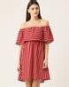 Buy Red & White Dresses for Women by Rue Collection Online | Ajio.com