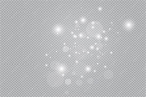 Golden dust, sparks and stars background | Premium Vector