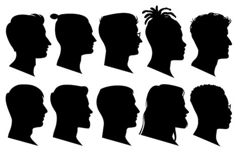 Images de Silhouette Tete Homme – Téléchargement gratuit sur Freepik