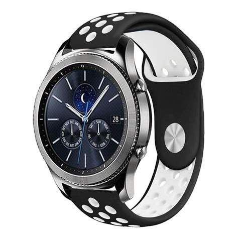 Двухцветный перфорированный ремешок для Samsung Gear S3/Galaxy Watch ...