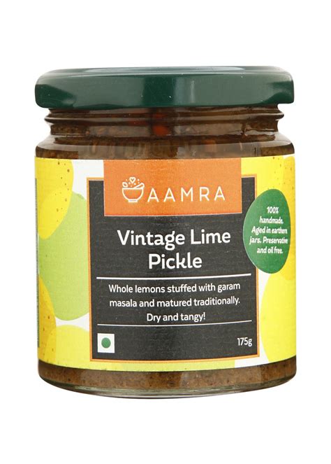 Get Vintage Lime Pickle- 175gm at ₹ 319 | LBB Shop