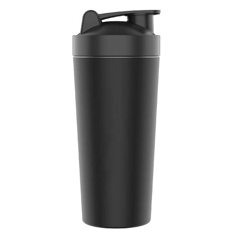 Body Smith Black Gym Metal Stainless Steel Protein Shaker
