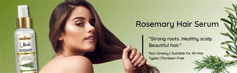 Utkrisht Khadi Rosemary Hair Serum 50ml | For Dry, Frizzy, Silky & Soft ...