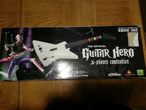 Guitar hero xbox 360 guitar controller new arrivals