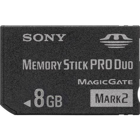 Sony Memory Stick Pro Duo 8GB: beste prijs - Tweakers