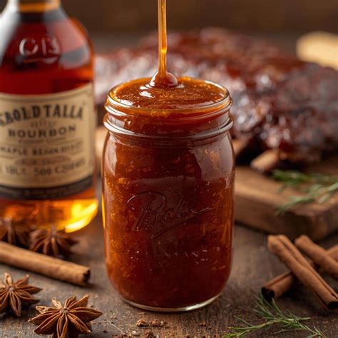 Maple bourbon BBQ sauce recipe | bbqblaze.com