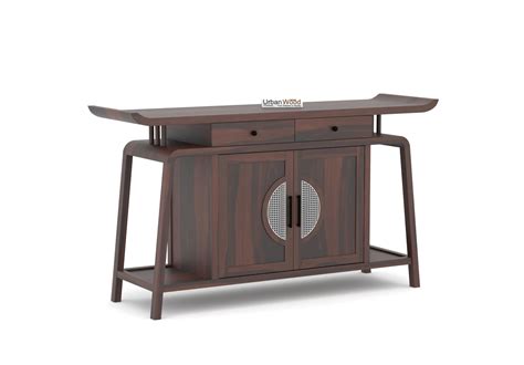 Buy Swifty Console Table (Walnut Finish) Online in India | UrbanWood