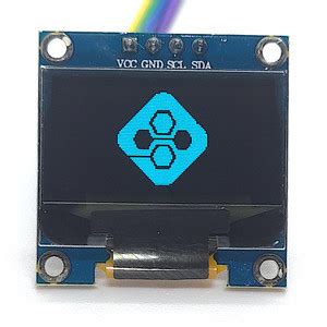 RedPrad 0.96" inch 128x64 IIC I2C OLED Display Module - Blue - SSD1306 ...
