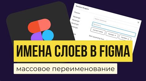 СЛОИ В FIGMA. Массовое и быстрое переименование | Уроки фигма на ...