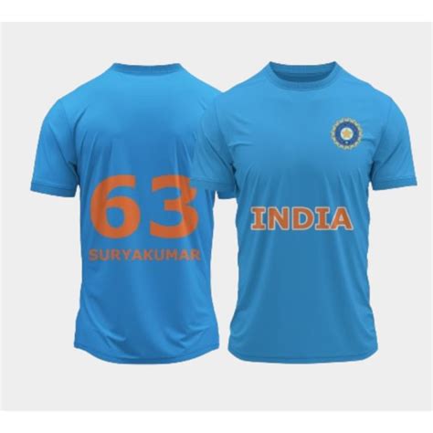 Support with Suryakumar Yadav Indian Team T shirts | T20 World Cup