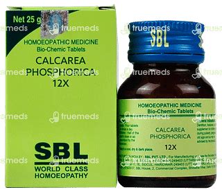 Sbl Calcarea Phosphorica Biochemic 12 X Tablet 25 Gm - Uses, Side ...