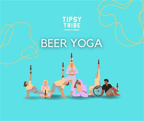 Beer Yoga at Tipsy Tribe, Tipsy Tribe Brewery & Distillery, Koekelberg ...