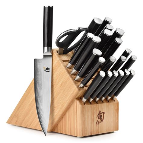 Shun Classic Knife Block Set - 23 Piece – Cutlery and More