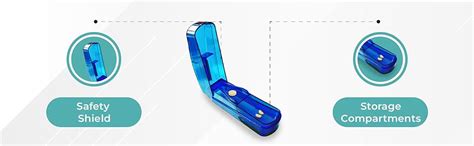 Healthshine Pill Cutter for Cutting & Storing Tablets | Tablet Cutter ...