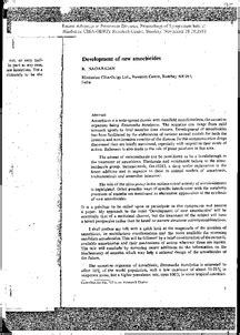 Development of new amoebicides - Publications of the IAS Fellows