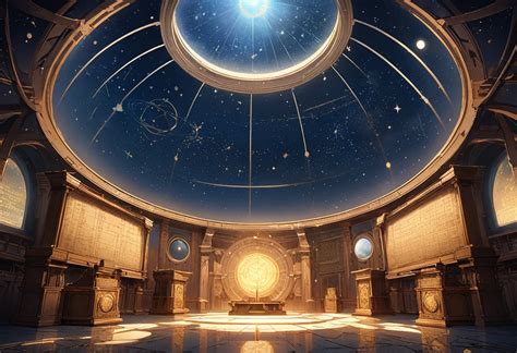 A towering, ancient observatory perched on the edge of a cliff - SeaArt AI