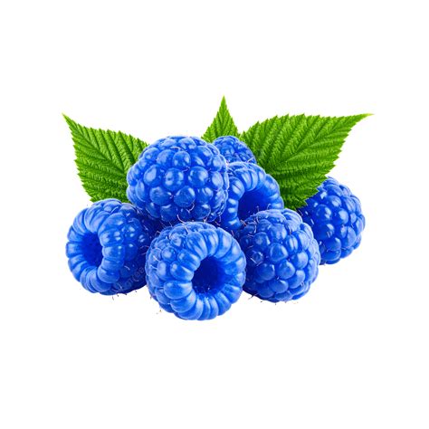 Blue Raspberry On Transparent Background, Blue Raspberry, Fruit, Fresh ...