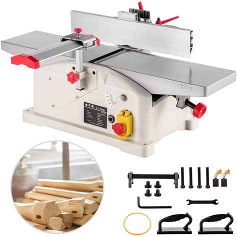 Buy VEVOR Jointers Woodworking 6 Inch Benchtop Jointer Jointer Planer ...