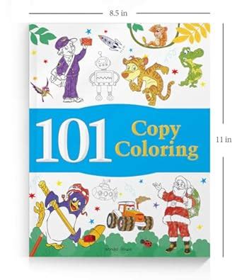 101 Copy Coloring: Fun Activity Book For Children Book Online available ...