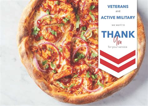California Pizza Kitchen Thanks and Honors Our Nation’s Veterans and ...