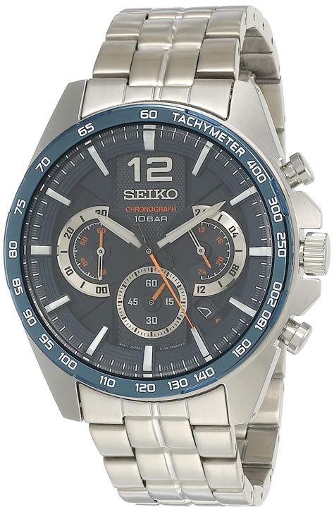 Seiko Analog Black Dial Men's Watch-SSB345P1 : Amazon.in: Fashion