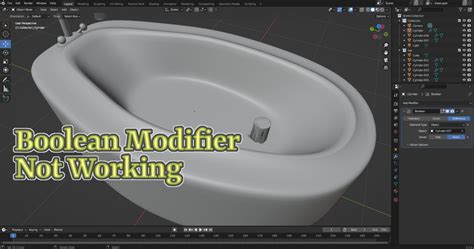 Image result for How to Use Boolean Modifier