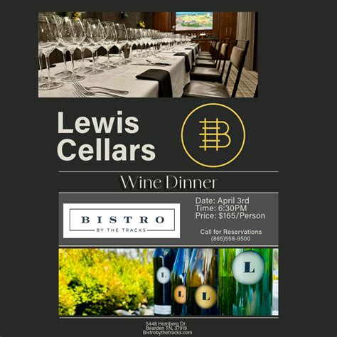 Upcoming Events - Bistro By The Tracks