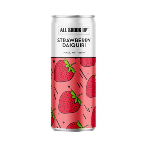 All Shook Up RTD Strawberry Daiquiri 3,4% 0,25 l | Excaliburshop