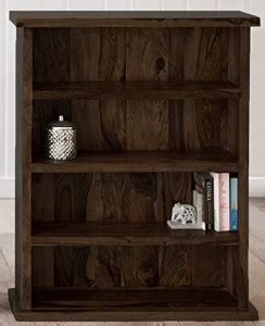 Divine Arts Sheesham Wood Wall Book Shelf for Living Room Solid Wood ...