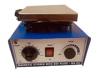 BEXCO Magnetic Stirrer With Hot Plate and rotor : Amazon.in: Industrial ...
