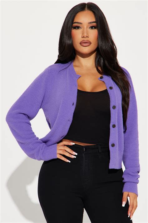 Cozy Feels Cardigan - Purple | Fashion Nova