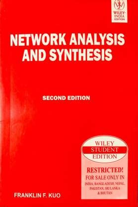Network Analysis & Synthesis: Buy Network Analysis & Synthesis by ...