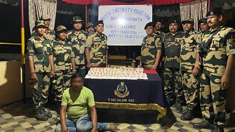 BSF seizes Rs 12 crore worth of gold biscuits at India-Bangladesh ...