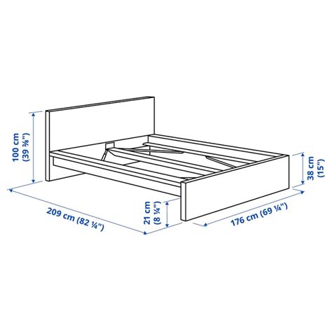 MALM bedroom furniture, set of 3, white, 160x200 cm (63x783/4") - IKEA