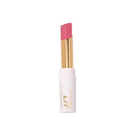 Buy MyGlamm LIT Creamy Matte Lipstick-Tequila Sunrise (Pink)- 3.7gm ...