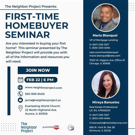 Guaranteed Rate Homebuyer Seminar, Everlasting Word Church, Aurora, 22 ...