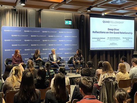 Inaugural Quad Fellowship Summit - Australia India Institute