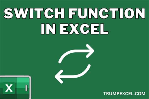 Switch Function in Excel 的图像结果