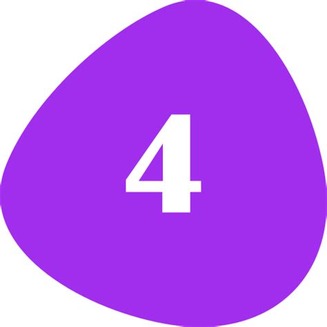 Number 4 - Free education icons