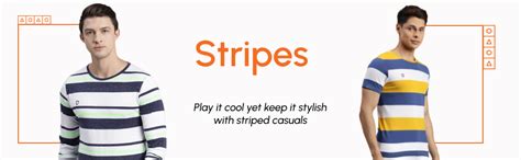 Buy Urbano Fashion Men's Striped Slim Fit T-Shirt (cns-rnd-blayel-l ...