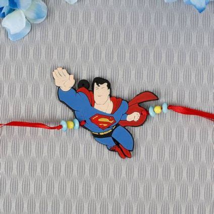 Buy Superman Kids Rakhi Online at Best Price | Od