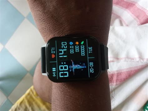 pTron Pulsefit Ace Smartwatch with 2.01" Full Touch Display, Bluetooth ...