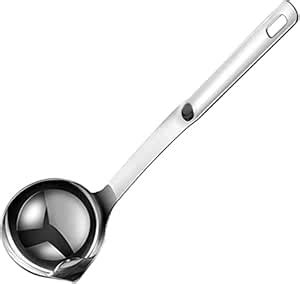 Buy UNIQUE CART Oil Separator Ladle 304 Stainless Steel Oil Soup ...