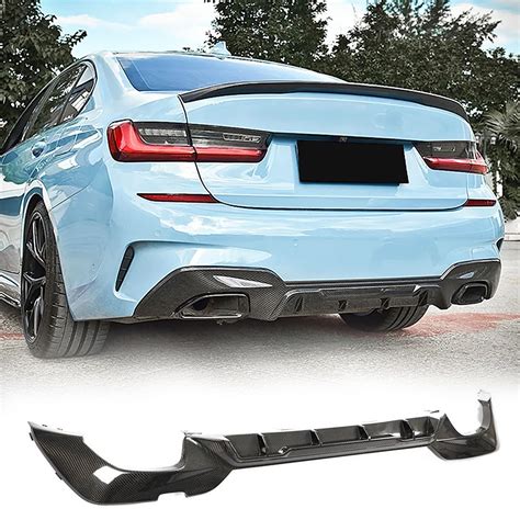 M Performance Rear Diffuser, Black BMW G20 330i/M340i 2019, 49% OFF