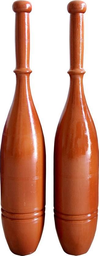 YogMayaAkhada Mudgal/Meel/Karla Kattai/Indian Club wooden 5KG (Set Of ...