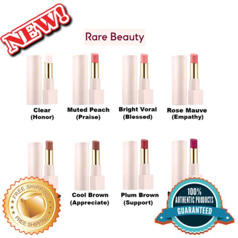 Buy Rare Beauty by Selena Gomez with Gratitude Dewy Lip Balm, New ...