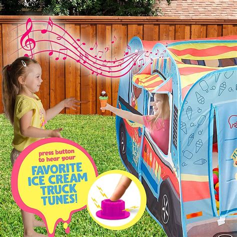 Kiddzery Ice Cream Truck Play Tent for Kids - India | Ubuy