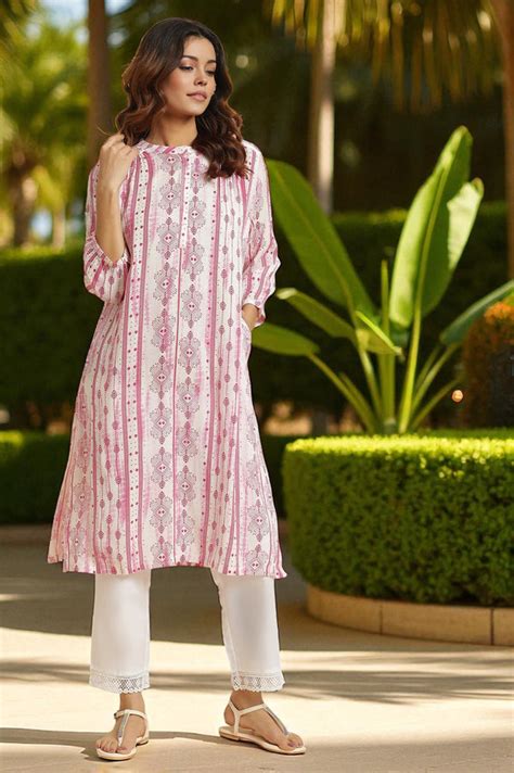 Shop Pink Kurti for Women | Pink Kurta Online – wforwoman
