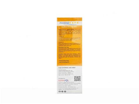 Buy Dermpix Photosafe Sunscreen Gel Online | Iberiaskinbrands.in