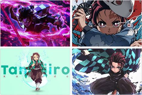 Pack of 12 Demon Slayer Poster | Tanjiro Kamado Photo Set | Anime ...